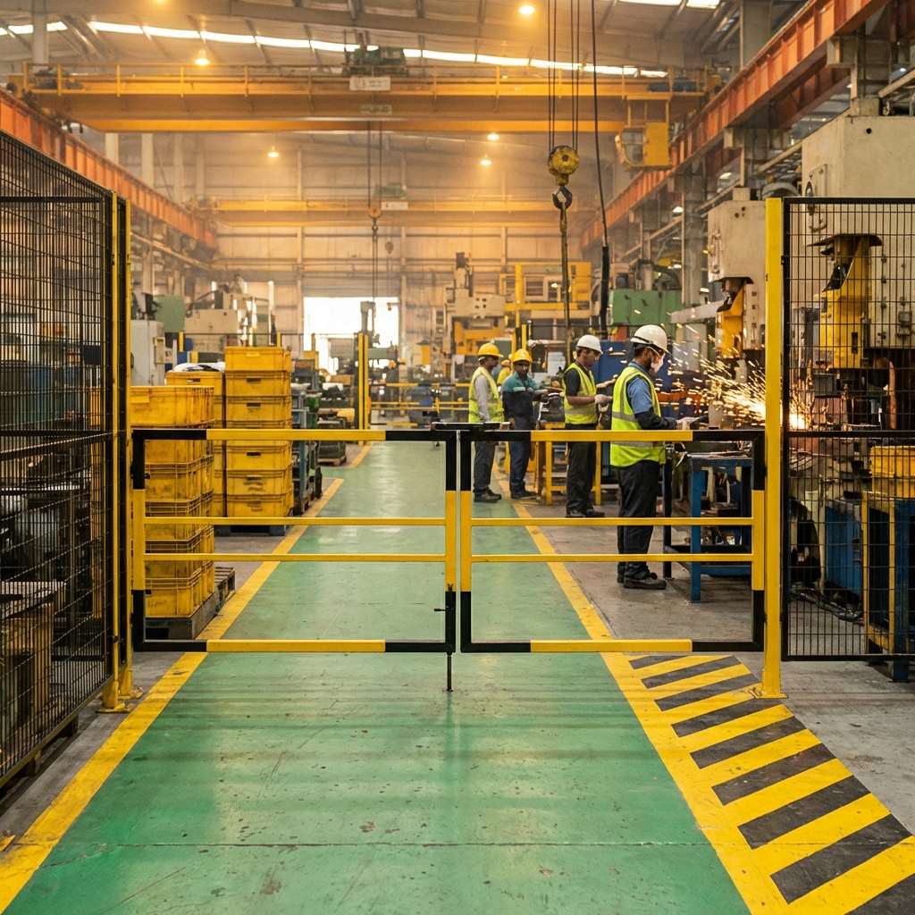 作業ライン・作業エリア境界